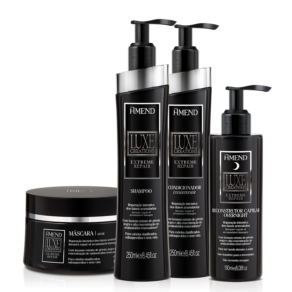 Kit Amend Luxe Creations Extreme Repair | 4 produtos